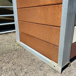 RAW (Ungalvanised) Steel Sleeper 200x80