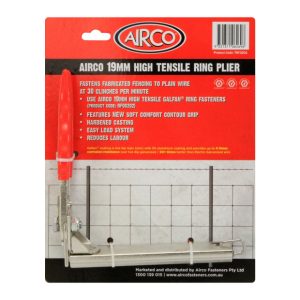 Airco High Tensile Ring Pliers ( Suits 19mm clips)
