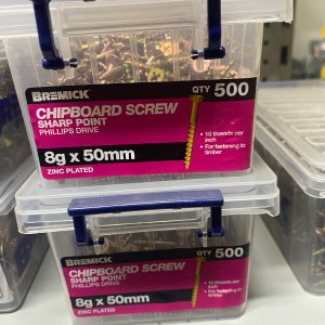 Bremick Chipboard Screw (Zinc Plated)