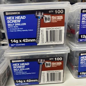 Bremick Hex Head Screw (Metal Screw Tip) B8 coating