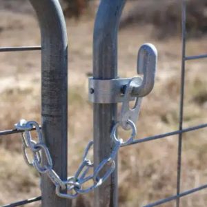 Rotech 25NB Bolt-On 500mm Chain Oval Ring Latch