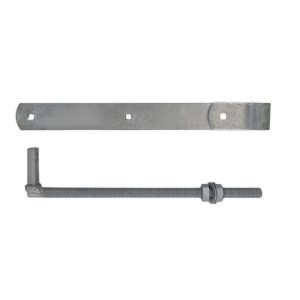 Rotech Heavy Duty 450mm Timber Gate Strap And Gudgeon Hinge Kit