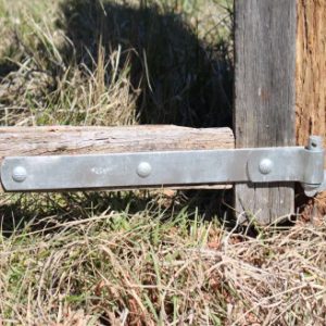 Rotech Heavy Duty 450mm Timber Gate Strap And Gudgeon Hinge Kit