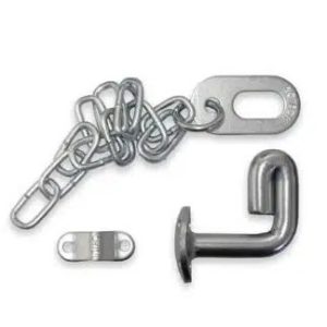 Rotech Screw-On 350mm Chain Oval Ring Latch