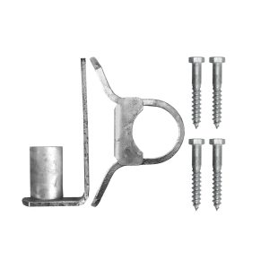 Rotech Screw-On Timber Post Hinge Set (Suits Round Post)