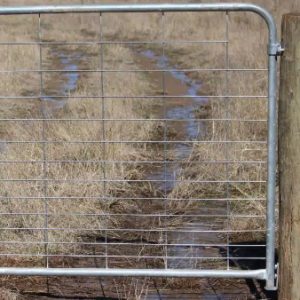 Rotech Screw-On Timber Post Hinge Set (Suits Round Post)