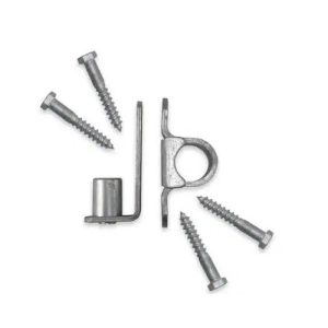 Rotech Screw-On Timber Post Hinge Set (Suits Square Post)