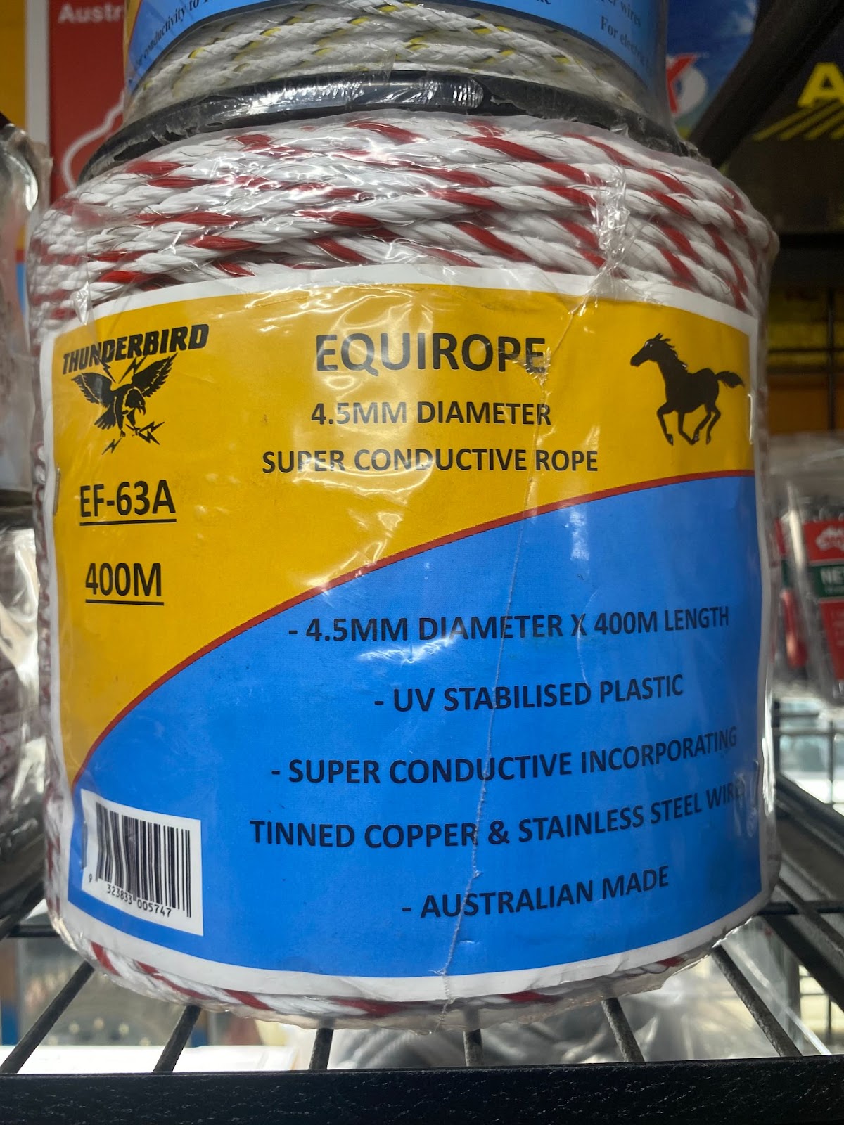 Thunderbird Equirope Super Conductive 4.5mm x 400m EF-63A